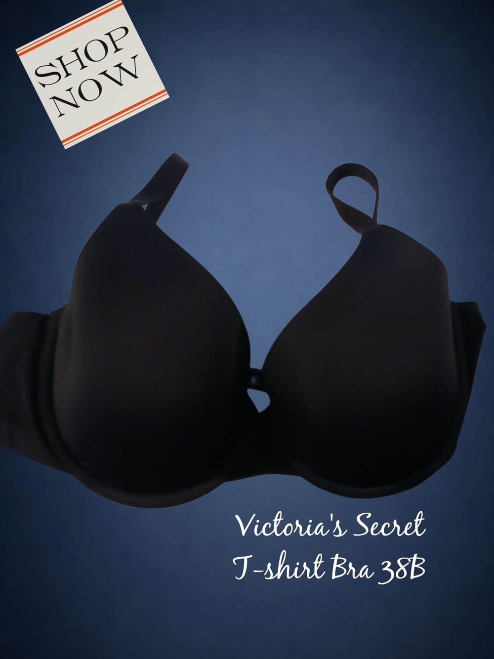 Victoria's Secret Black T-Shirt Bra